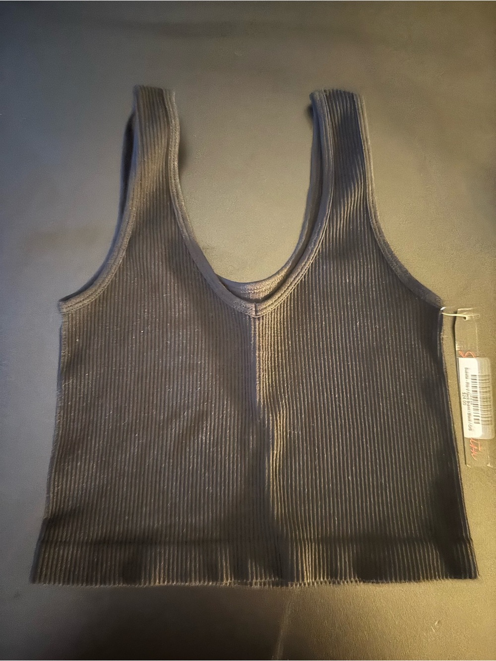 NWT Suzette Collection Rib V Neck Brami